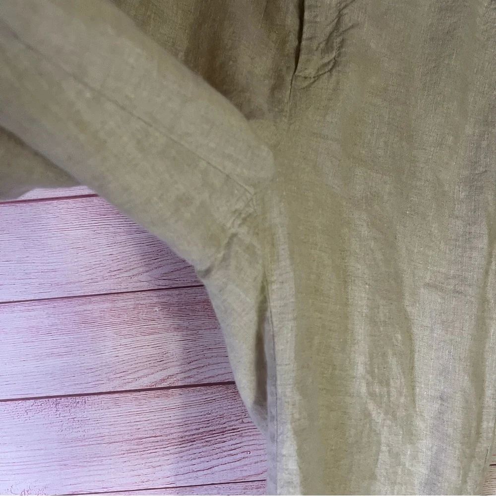 Banana Republic Avery 100% Linen Pants‎ Size 10